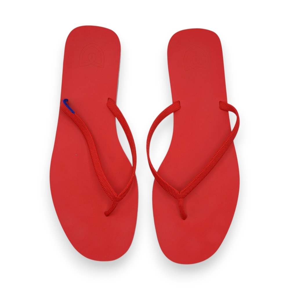 Rothy's‎ Firecracker Flip Flops Sandals Size 11 ~ Red ~ Women's